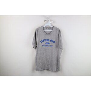 Vtg Nike Mens M Travis Scott Center Swoosh Eastern Ohio Basketball Camp T-Shirt